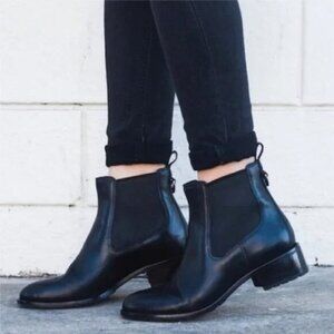 Cole Haan Waterproof Newburg Bootie (Size: 8; Color: Black WP Leather)